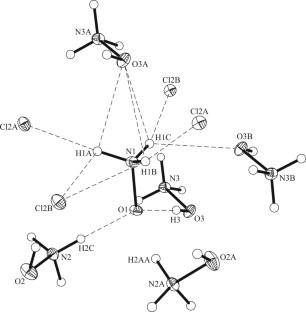 Crystal Structures of the NH3OHCl·NH3O and 2(NH3OHCl)·NH3O Hydroxylamine Hydrochloride Hydroxylaminosolvates