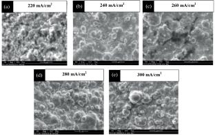 Investigation of the Cauliflower Morphology Formation in the Ni–TiO2 Coating Produced by the Rotating Cathode Method