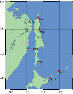 Features of the Sakhalin Mantle Transition Zone from the Converted Waves