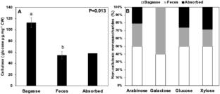 Sugarcane Bagasse Polysaccharides Decomposition by the Cockroach Digestive System