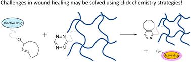 Applications of click and click-to-release chemistry in biomaterials to advance skin regeneration