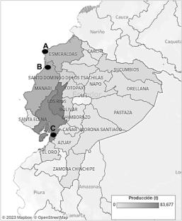 Trace element contamination in Ecuadorian soils and cacao beans: focus on Cd availability and soil-to-bean transfer