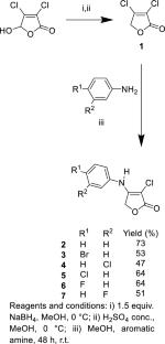 Synthesis of chlorinated tetronamides and their ability to inhibit bacterial biofilm formation by Xanthomonas campestris pv. campestris