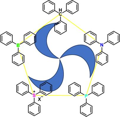Organic Room-Temperature Phosphorescence From Single-Component Propeller-Like Molecules