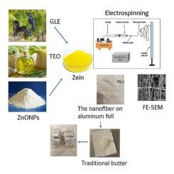 Production of zein-based electrospun nanofibers for preservation of Iranian traditional butter