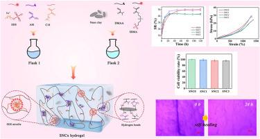Highly stretchable, self-healing, and biocompatible betaine-based hydrogels with high water absorption and mechanical resilience