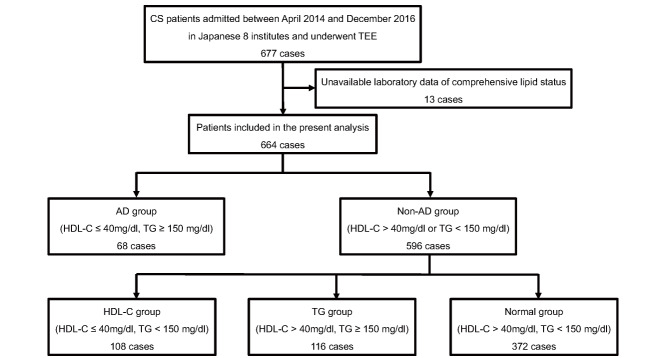 Atherogenic Dyslipidemia Is Critically Related to Aortic Complicated Lesions in Cryptogenic Stroke.