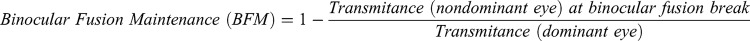 Objective Evaluation of Relationship Between Tear Film Stability and Visual Fatigue.
