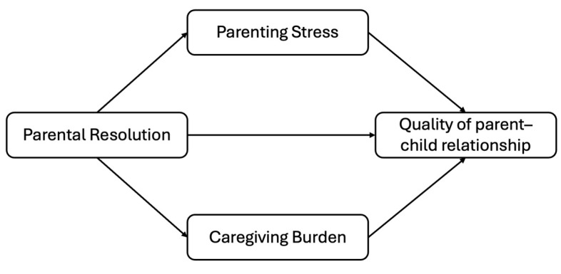 The Quality of the Parent-Child Relationship in the Context of Autism: The Role of Parental Resolution of the Child's Diagnosis, Parenting Stress, and Caregiving Burden.