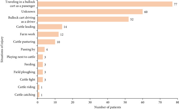 Cattle-Related Trauma: A 6-Year Retrospective Study of Patients Admitted to a Trauma Center in China.