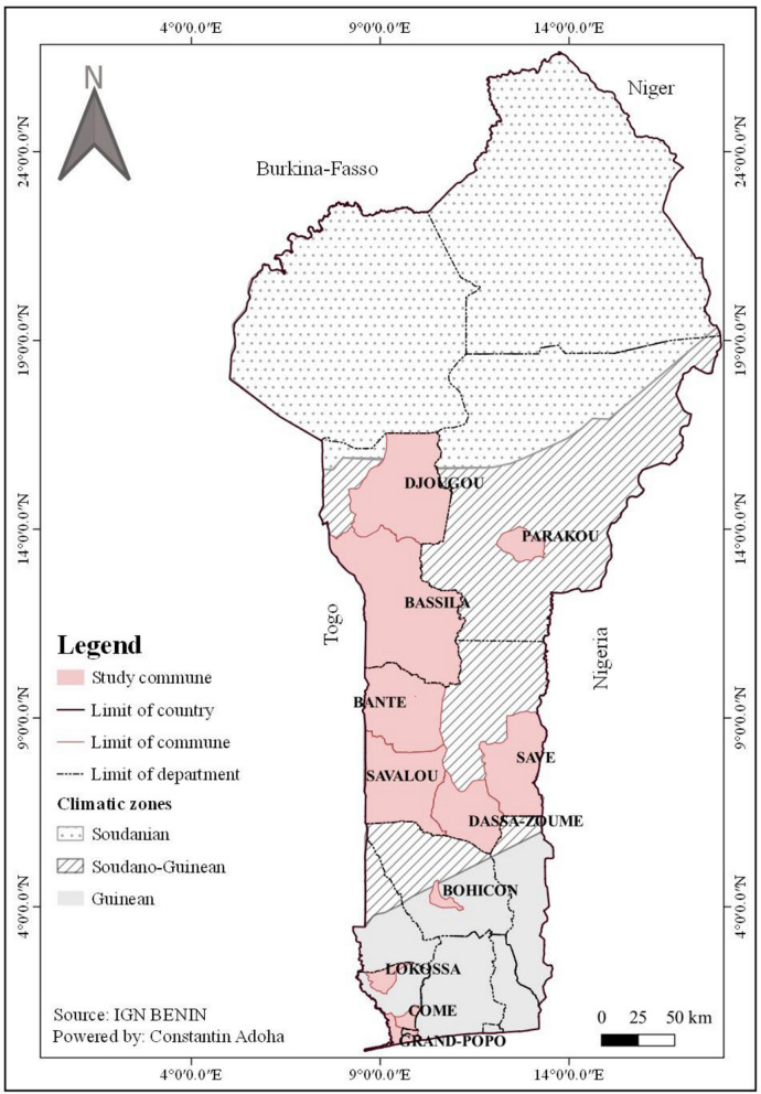 Influence of the physicochemical characteristics of mosquito breeding sites in domestic environments on the distributions of Anopheles, Aedes and Culex mosquitoes in Benin.