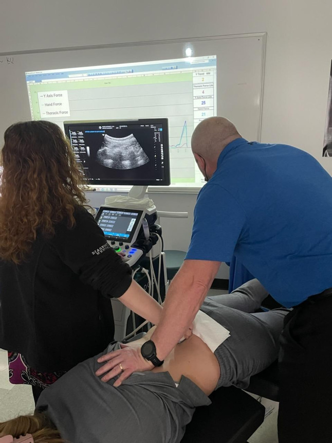 Ultrasound measurements of lumbar spinous process movement during flexion distraction manipulation: a preliminary descriptive cross-sectional study with healthy participants.