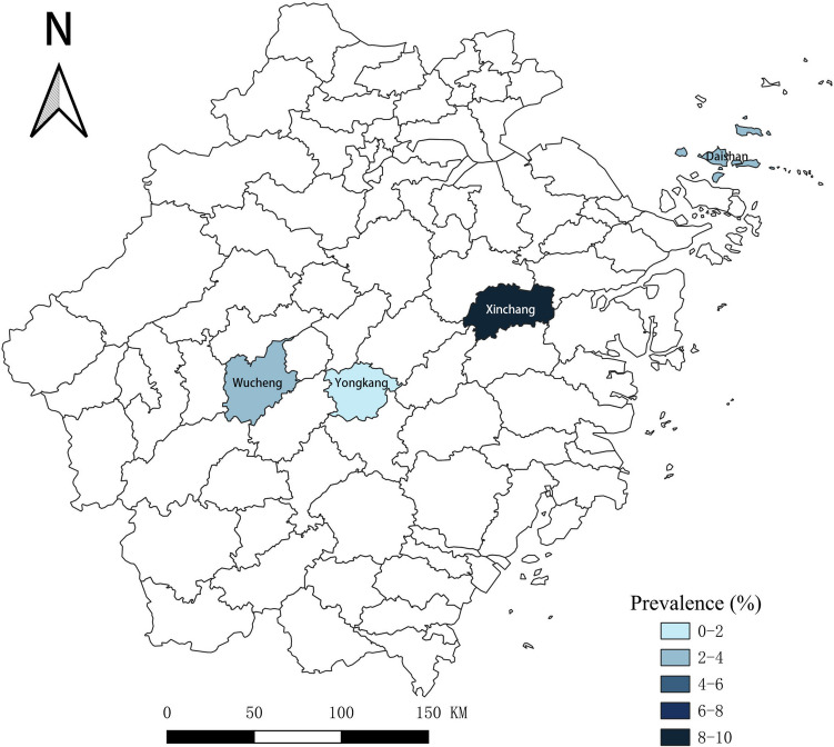 Enterobius vermicularis infection and its risk factors among rural schoolchildren in Zhejiang Province: a cross-sectional study.