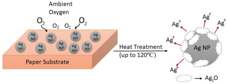 Substrate-dependent thermal sensing using silver nanoparticles synthesized via laser ablation in solution.