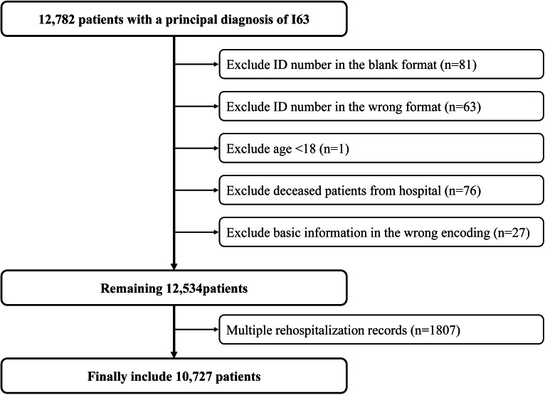 Readmission After Ischemic Stroke in Ningxia, China, From 2017 to 2021: Retrospective Cohort Study.