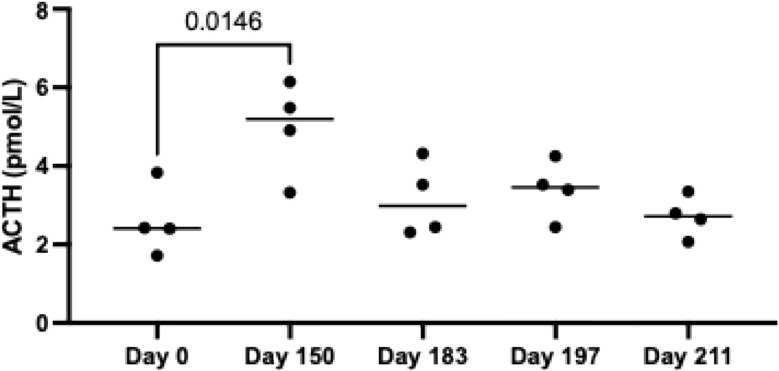 Effects of long-term high-dose prednisolone in Beagle dogs on structural and functional responses of the HPA Axis.