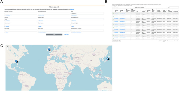 The BeeBiome data portal provides easy access to bee microbiome information.