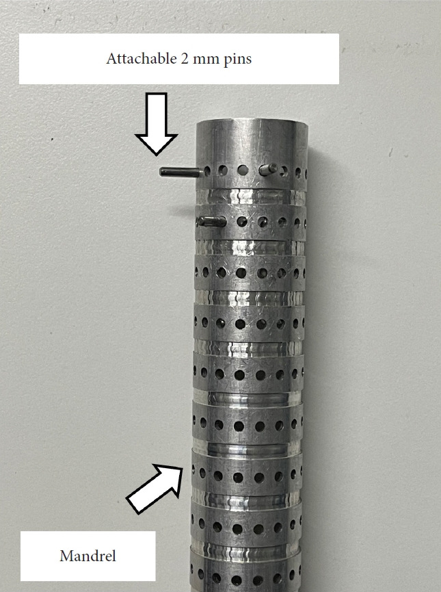 Fabrication and mechanical testing of polydioxanone hook cross biodegradable self-expandable enteric stent: impact of fabrication density and mechanical properties of the stent.
