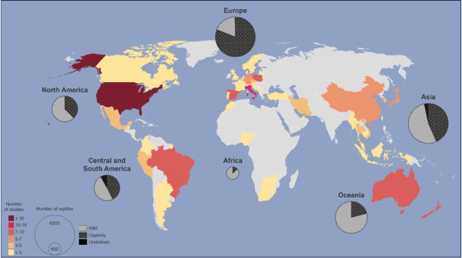 Salmonella prevalence and serovar distribution in reptiles: a systematic review and meta-analysis.