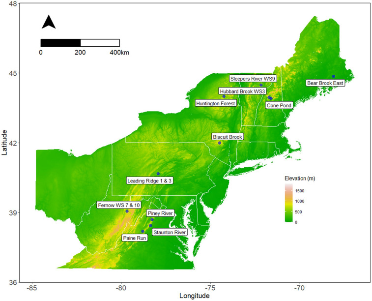 Divergent water use efficiency trends among eastern North American temperate tree species.
