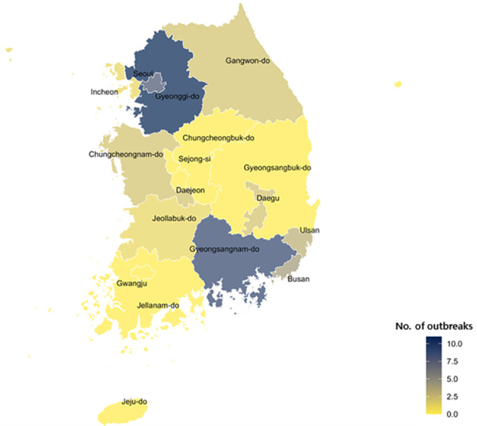 Molecular Epidemiology of Norovirus Outbreaks in Childcare Centers and Schools in South Korea in 2023.