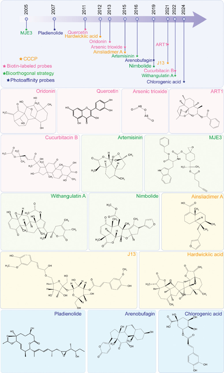 Target identification of natural products in cancer with chemical proteomics and artificial intelligence approaches.