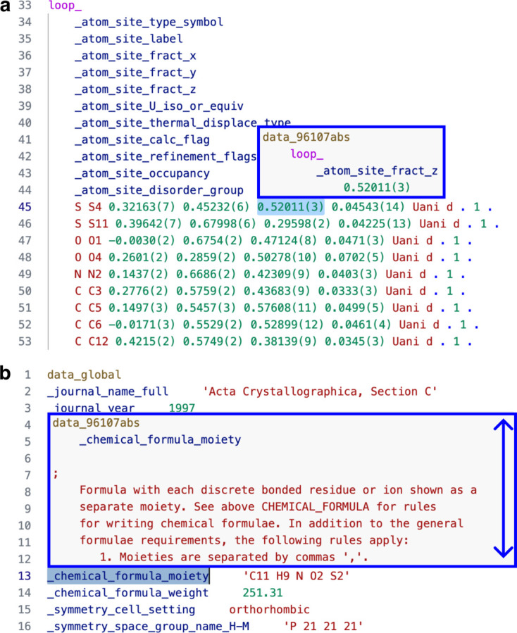 CIF extension for <i>Visual Studio Code</i>.