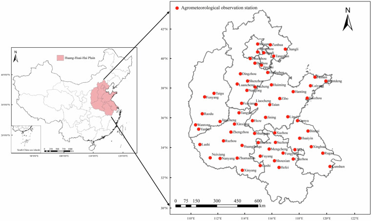 Variation of winter wheat phenology dataset in Huang Huai Hai Plain of China from 1981 to 2021.