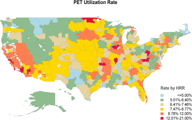 Geographic variability in contemporary utilization of PET imaging for prostate cancer: a medicare claims cohort study.
