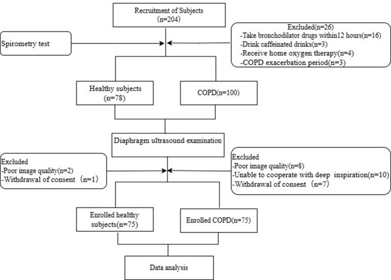 Diaphragm Assessment by Multimodal Ultrasound Imaging in Patients with Chronic Obstructive Pulmonary Disease: A Prospective Observational Study.