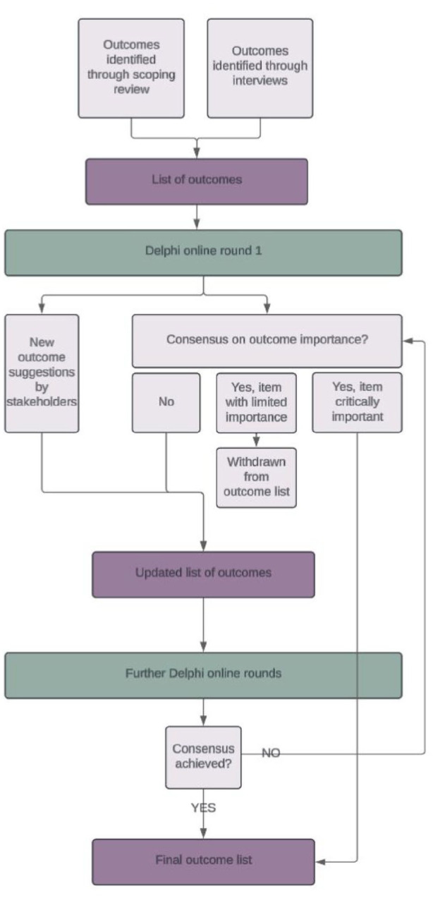 The development of a core outcome set for evaluating and enhancing palliative sedation in clinical research and practice: The COSEDATION study protocol.