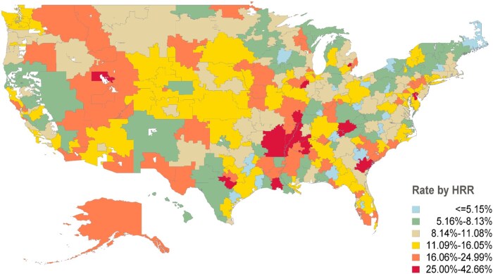Disparities in tissue-based biomarker testing among US Medicare beneficiaries with prostate cancer.
