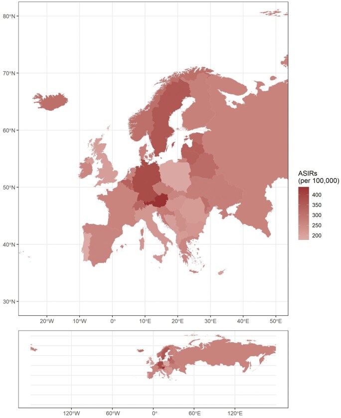 Appendicitis burden, trends, and inequalities in Europe, 1990-2019: a population-based study.