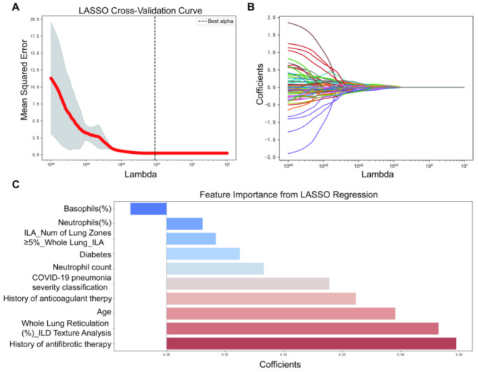 Integrating CT radiomics and clinical features using machine learning to predict post-COVID pulmonary fibrosis.