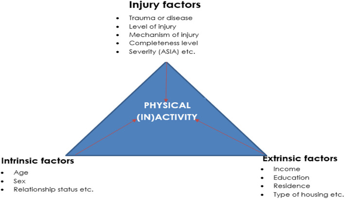 Association between socio-demographic and injury factors, and physical activity behaviour in people with spinal cord injury: a theory-informed systematic review and meta-analysis.