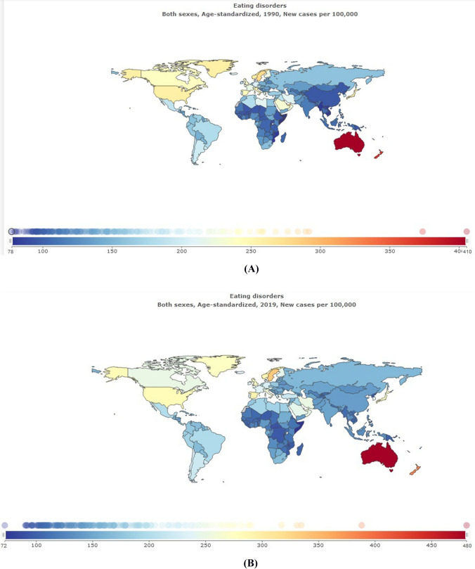 Trends, prevalence, incidence, and disability-adjusted life years of anorexia nervosa and bulimia nervosa in Iran: Global Burden of Disease Study.