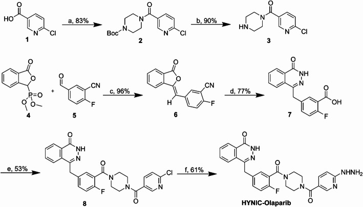 Development and evaluation of a 99mTc-labeled olaparib analog for PARP imaging
