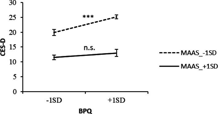 Effects of emotion vocabulary size and sensitivity to bodily sensations on depression: examining the role of mindfulness in adjustment.