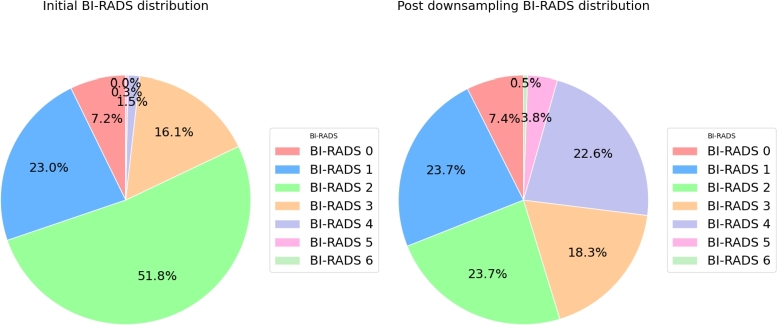 Hybrid framework for automated generation of mammography radiology reports.