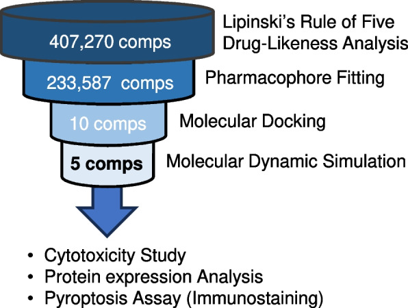 Discovery of pyroptosis-inducing natural products in neuroblastomas: computational studies with experimental validation.