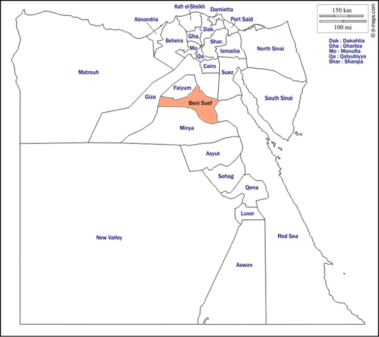 Coprological and molecular prevalence of Cryptosporidium and Giardia in cattle and irrigation water from Beni-Suef Governorate, Egypt.