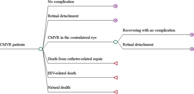 Cost-utility and budget impact analyses of valganciclovir for cytomegalovirus retinitis in patients with human immunodeficiency virus in Thailand.