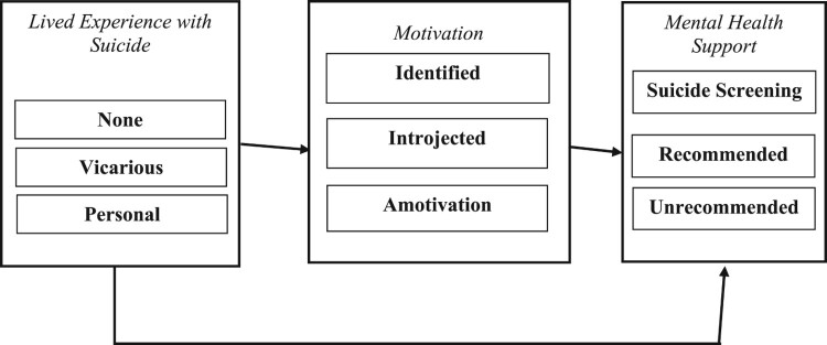 How suicide lived experience motivates patient screening and helping: a vignette study in the Australian community pharmacy context.