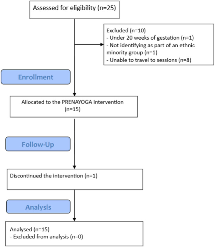 Co-designing and evaluating a prenatal yoga intervention for ethnic minority women: a feasibility study.