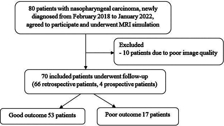 The use of diffusion-weighted magnetic resonance imaging and parametric response mapping for disease outcome prediction in nasopharyngeal carcinoma.
