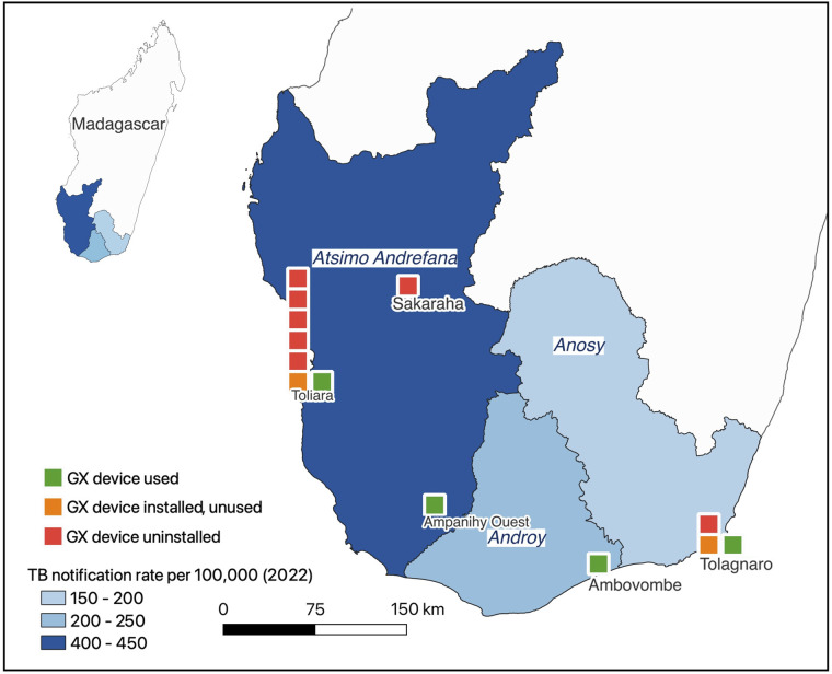 Underutilisation of GeneXpert devices for TB diagnosis: a missed opportunity.