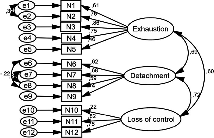 Persian version of diabetes burnout scale among patients with type 2 diabetes: a validation study.