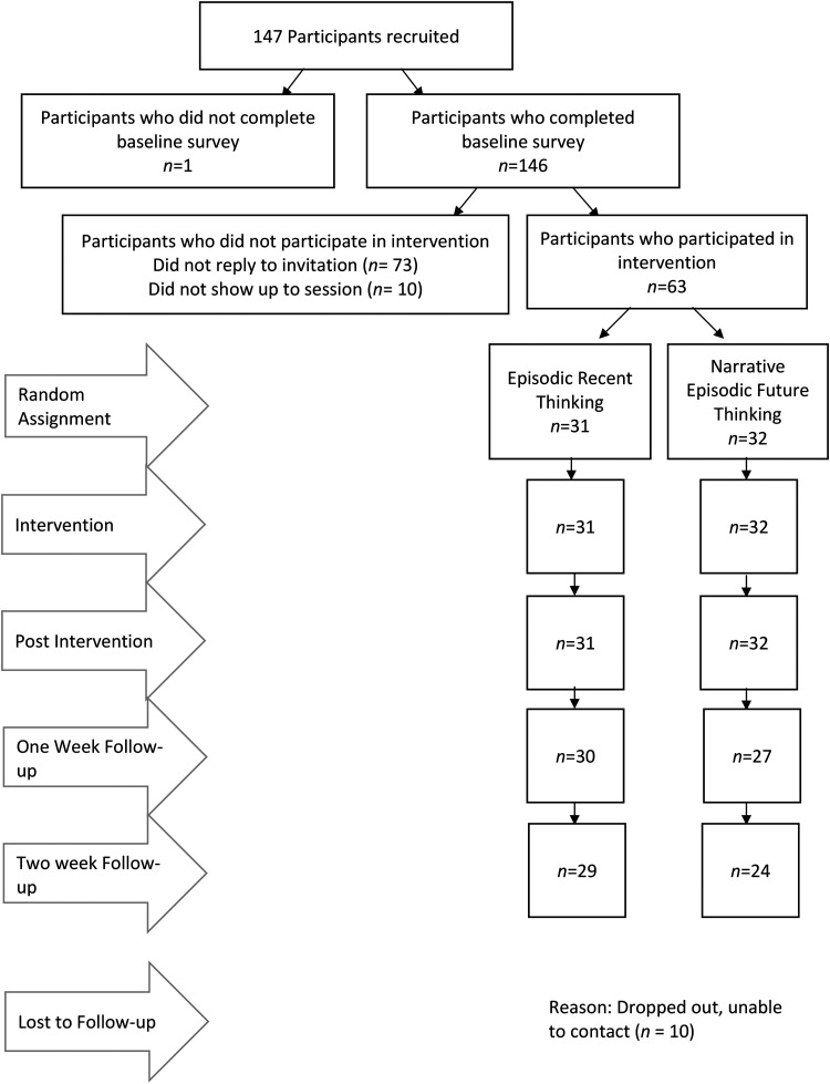 Narrative episodic future thinking reduces delay discounting and enhances goal salience in the general population: an online feasibility study.