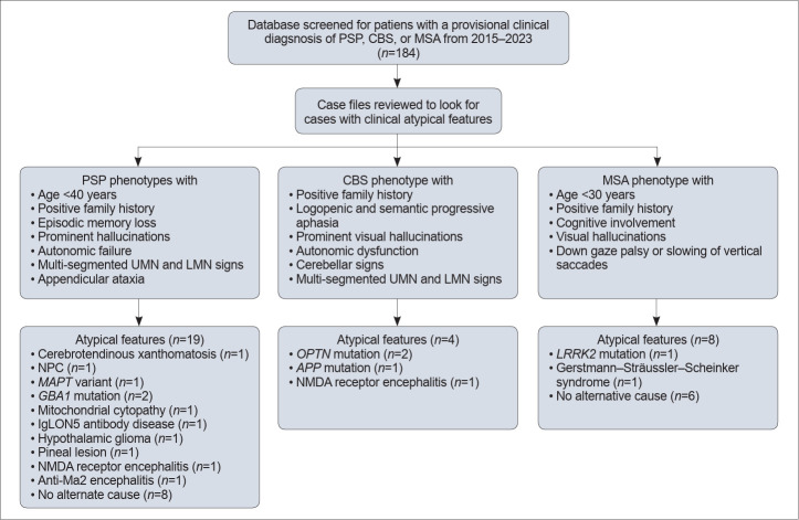 Diagnostic Spectrum in an "Atypical" Atypical Parkinsonism Syndrome Cohort: A Single Center Experience.