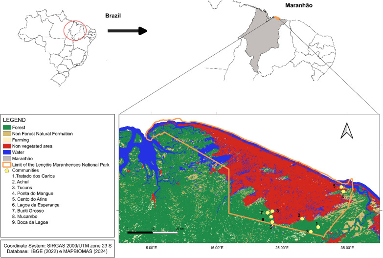 The influence of socioeconomic factors on the knowledge of reptiles and mammals in the Lençóis Maranhenses National Park, Northeast Brazil.